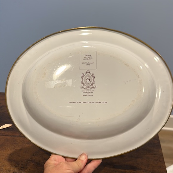 Daher oval tin plate - Picture 2 of 4